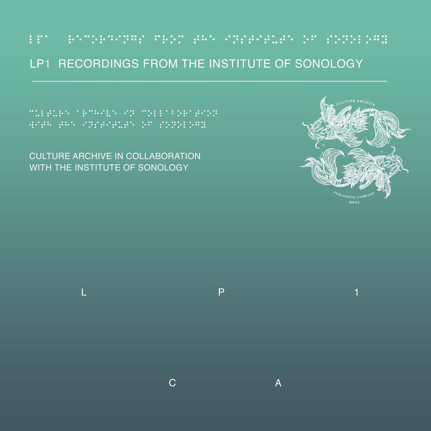 LP1 Recordings From the Institute of Sonology